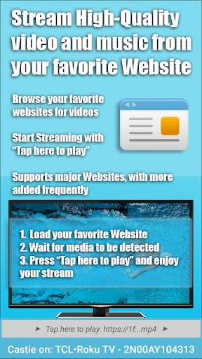 Castie Ultimate - DLNA, Roku,  screenshot 2
