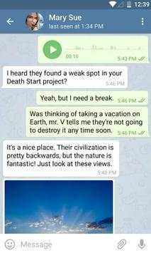 Alpha Messenger screenshot 4