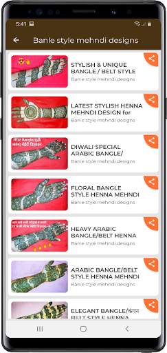 Mehndi Designs | Mehndi Design Video Tutorials App screenshot 4
