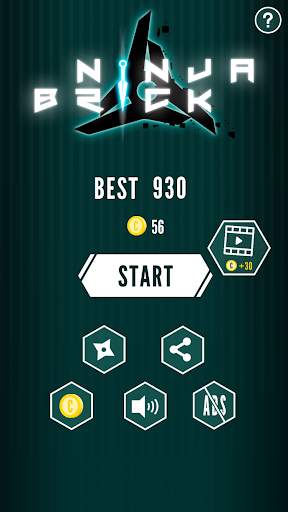 Ninja Brick - Breakout screenshot 1