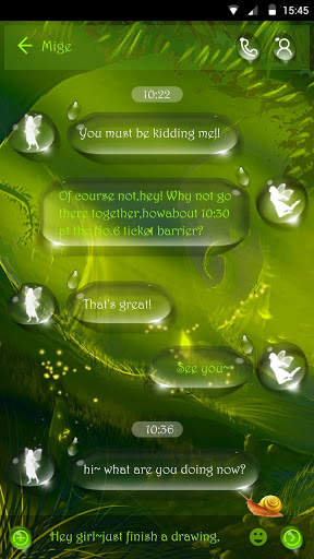 GO SMS PRO DRIP THEME screenshot 3