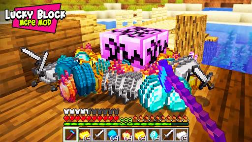 Mod LuckyBlocks for Minecraft screenshot 2