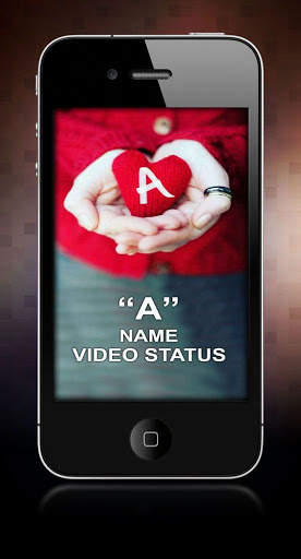 A Letter Video Status: A name status screenshot 1