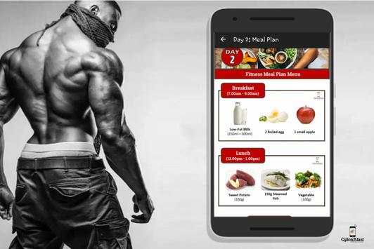 3 Days Intense Gym Workout & Fitness Meal Plan screenshot 7