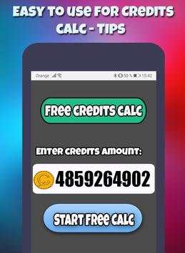 New Credits Calc I-M-V-U Pro 2020 screenshot 1