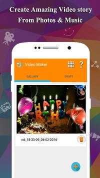 Video Maker - Slideshow Maker screenshot 1
