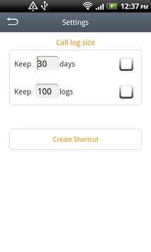 Call Log Master 4 تصوير الشاشة