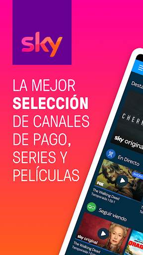 Sky: canales de TV y series screenshot 1