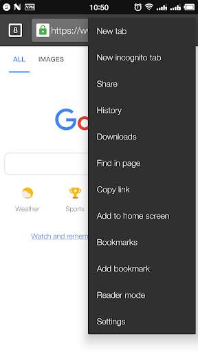 Fast Browser Pro - Web Browser screenshot 4