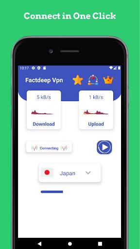 Factdeep Vpn - Free Fast Unlimited VPN & Secure screenshot 3