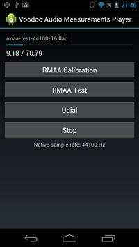Voodoo Audio measurement play screenshot 1
