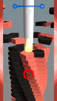 Stack ball Helix Crush screenshot 1