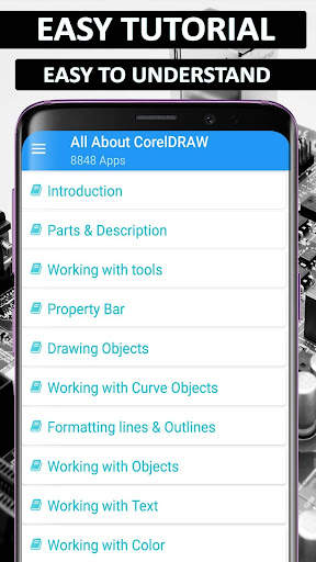 Corel Draw tutorial - complete screenshot 2