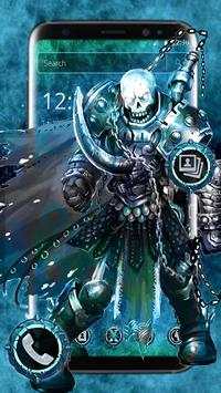 Devil Chained Skull Launcher Theme screenshot 1