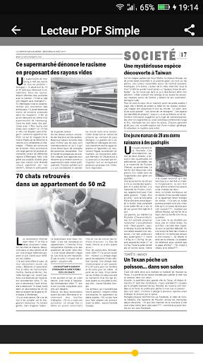 Simple PDF Reader скриншот 6