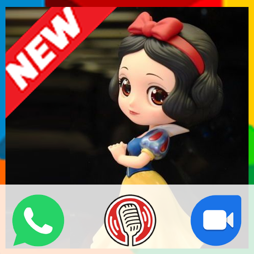 Fake video call from Princess - Dress up girl game icon