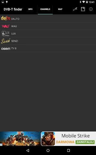 DVB-T finder screenshot 9