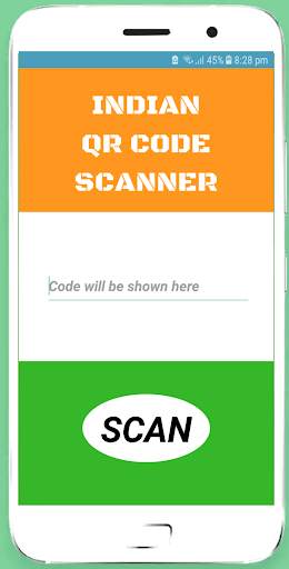 Indian QR Code Scanner screenshot 1