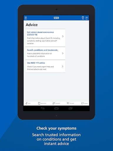 NHS App screenshot 8