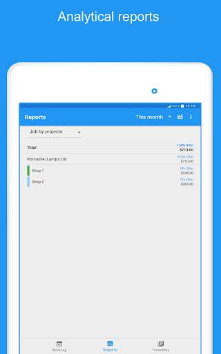 Express Worklog - timesheet, work time tracker screenshot 13