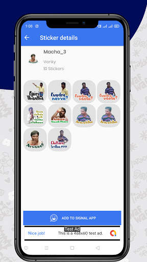 Signal Stickers screenshot 2