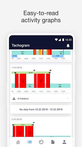 Tachogram 2 تصوير الشاشة