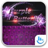 TouchPal PurpleButterfly Theme 6.6.5.2019