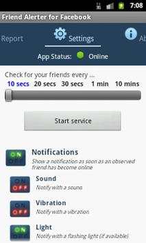 Friend Alerter for Facebook screenshot 3
