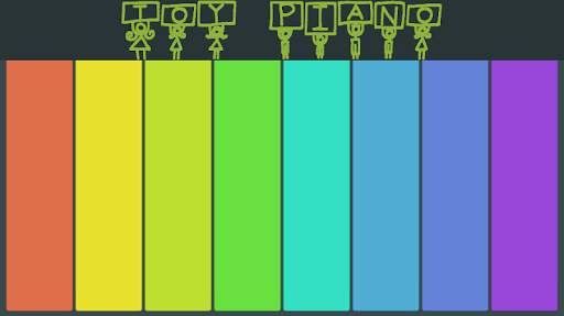 Toy Piano Game screenshot 1