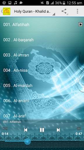 Khalid Al Jalil Offline Quran MP3 screenshot 2