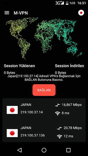 M-VPN screenshot 3