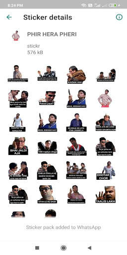 STICKR: All in one Hindi WA Stickers screenshot 4