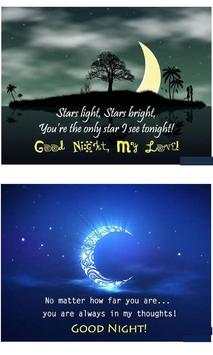 Good night (Stickers, SMS and Gif) screenshot 6