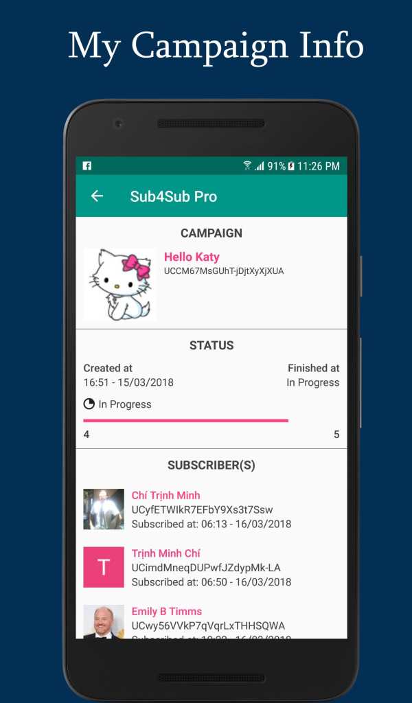 Sub4Sub Pro For Youtube screenshot 8