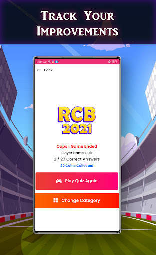RCB 2021 Mini games - Player N screenshot 3