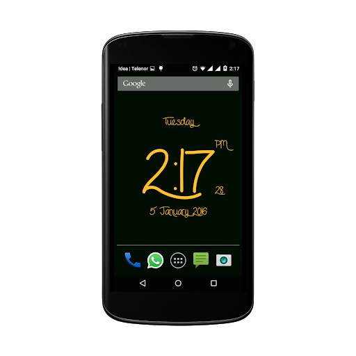 Love clock live wallpaper screenshot 4