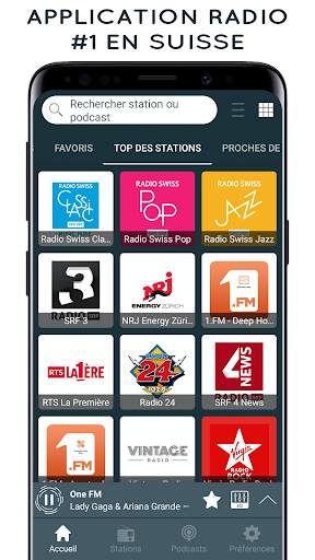 Radio Suisse - Radio FM Gratuite screenshot 1
