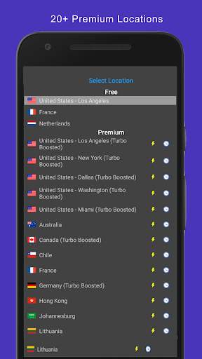 Free Proxy VPN Browser - MyProxyVPN screenshot 1