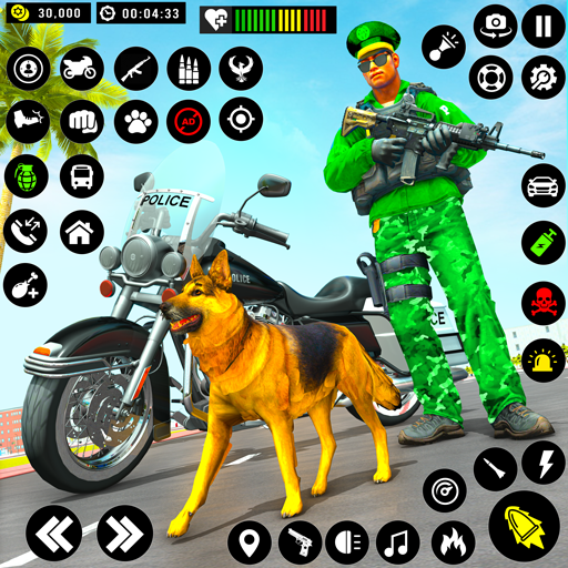 Army Vehicle Chase Car Games आइकन