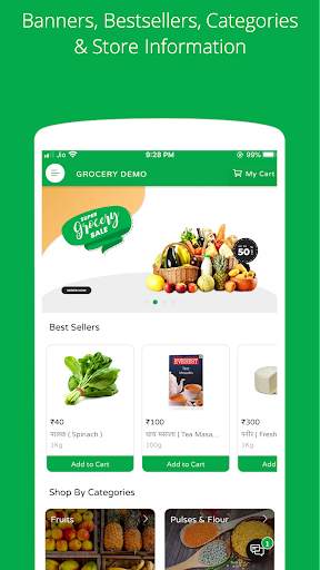 Grocery Demo App screenshot 1