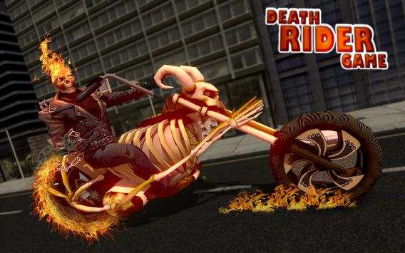 Ghost Rider Simulation - Death Rider Game screenshot 5