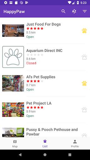 HappyPaw - Find Pet Shops Nearby screenshot 3