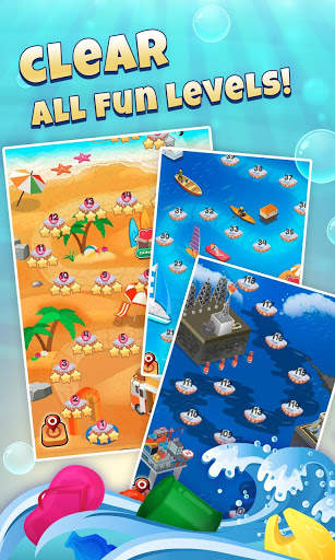 Ocean Sweep: Fun Match 3 Games for Ocean Cleanup. screenshot 4
