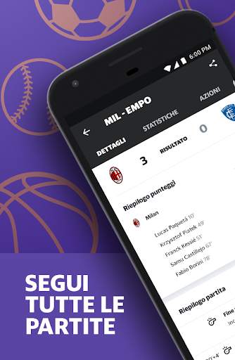 Yahoo Sport: Calcio e altro screenshot 3