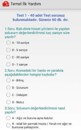 Temel İlk Yardım screenshot 7