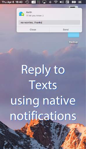 DeskSMS - Desktop Text Messaging Messenger скриншот 5