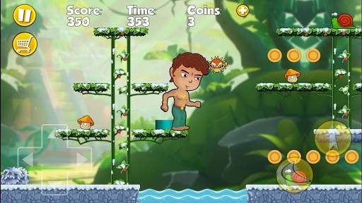 Super Bino World Jungle Adventure screenshot 1