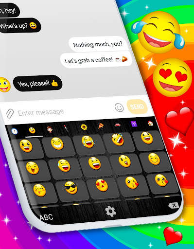 Dark Black Keyboard ⭐ Dark Theme Keyboards Free screenshot 2