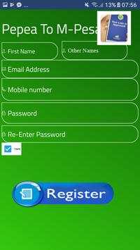 Pepea To M-Pesa - Mkopo screenshot 3