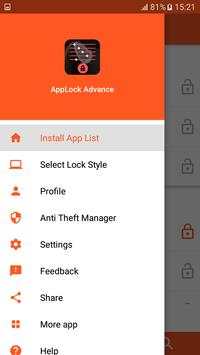 App Lock Advance 4 تصوير الشاشة